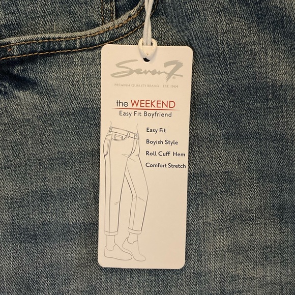 New Seven7 jeans. Sz 8. The Weekend - Picture 3 of 3
